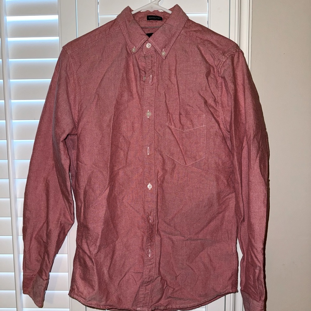 Men’s American Eagle Button Down Shirt - Small